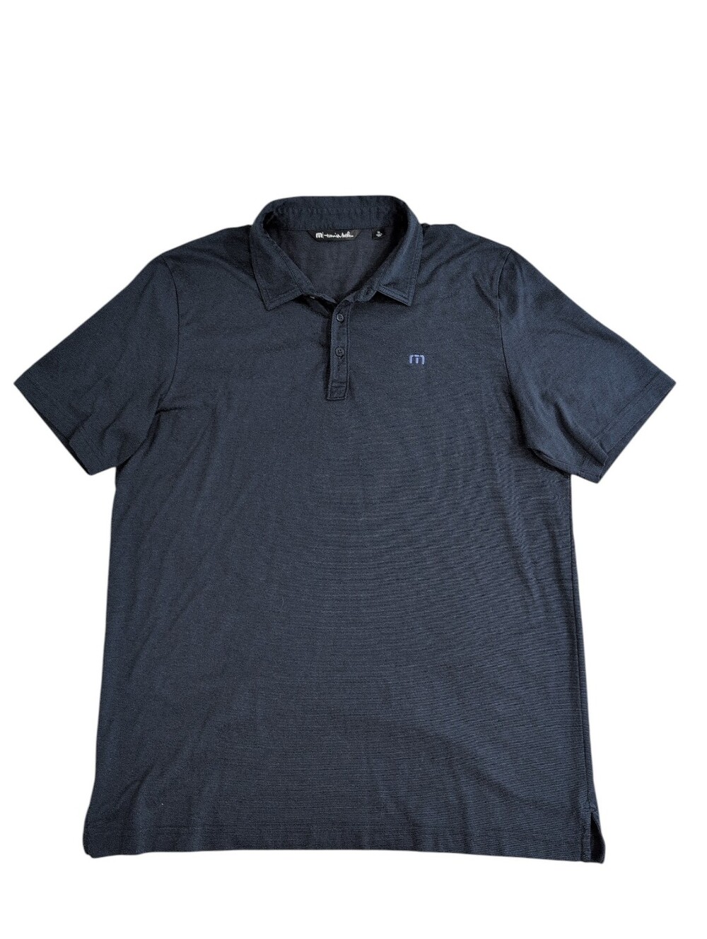 Travis Mathew Polo Shirt, Navy Blue, Men's XL